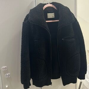 Wilfred free Teddy coat size small aritzia
